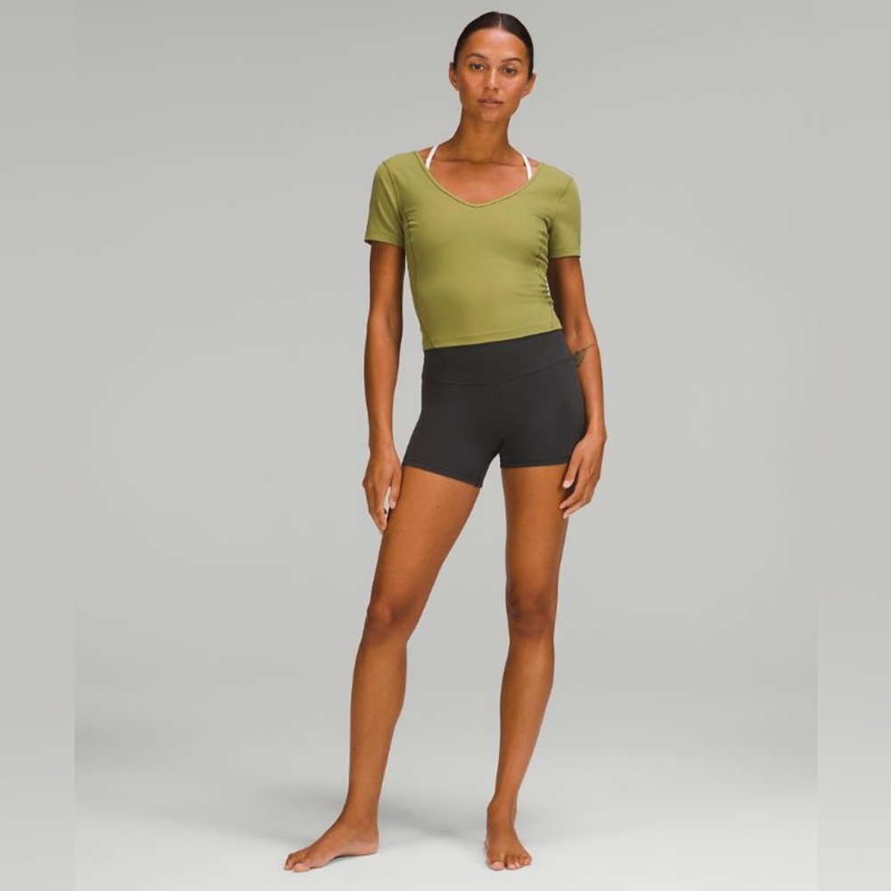 Lululemon Align T-Shirt Olive Green